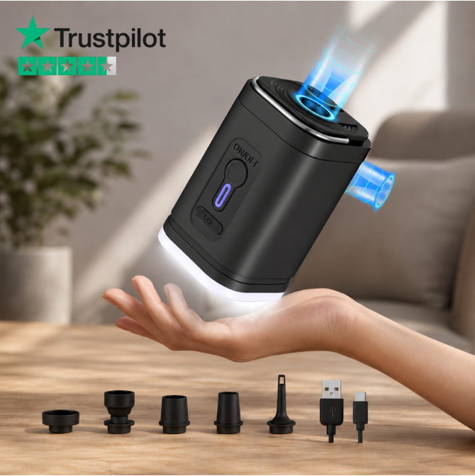 LuftPro - 2 i 1 Blås & Vacuum i Ett Kraftfull Verktyg